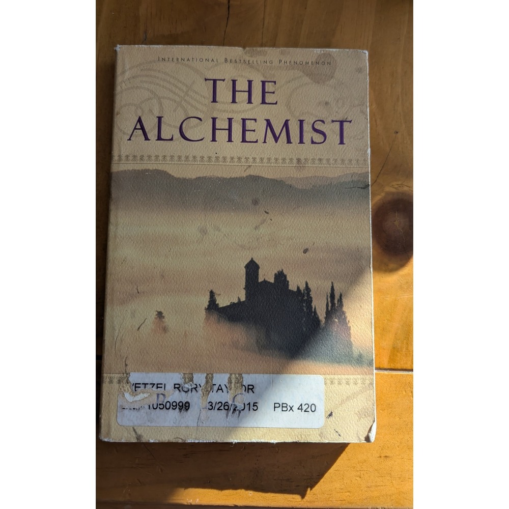 The Alchemist Paulo‎ Coelho Paperback HarperOne Fiction Novel 9780061122415